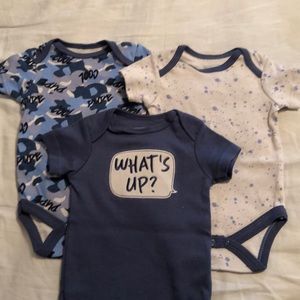 Baby boy 3 pack onesie